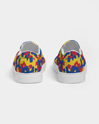 Venezuela Flag Camo Men's Slip-On Canvas Shoe - Conscious Apparel Store