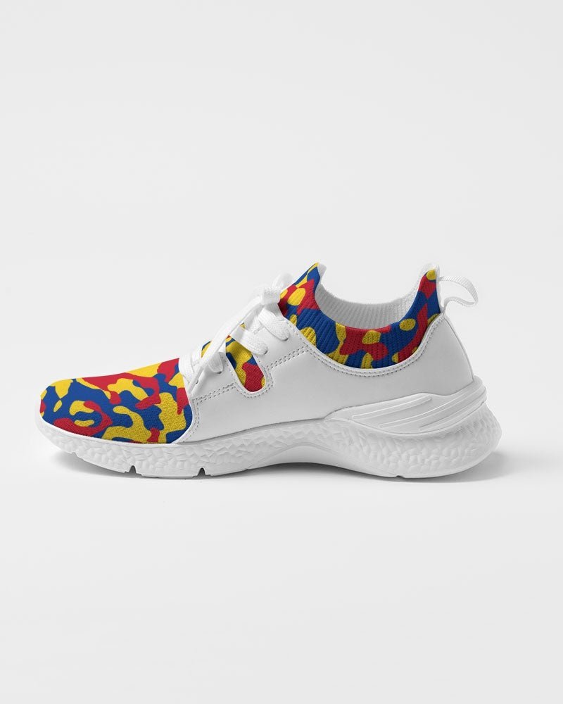Venezuela Flag Camo Men's Two-Tone Sneaker - Conscious Apparel Store