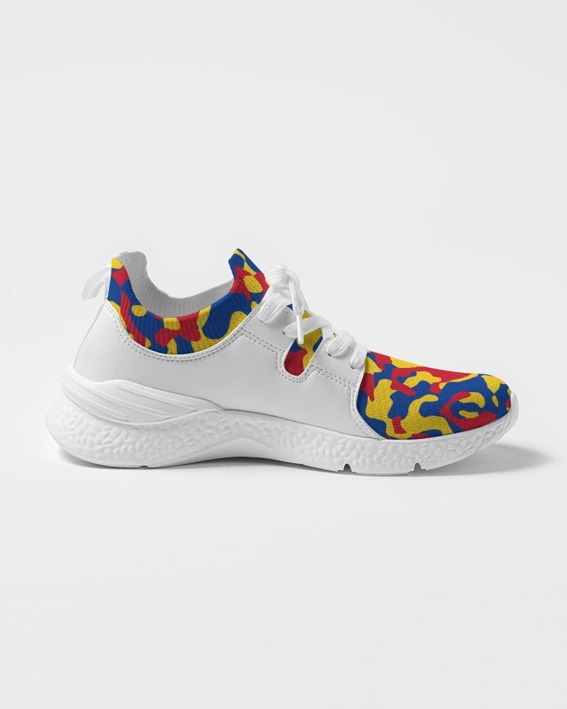Venezuela Flag Camo Men's Two-Tone Sneaker - Conscious Apparel Store