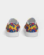 Venezuela Flag Camo Women's Slip - On Canvas Shoe - Conscious Apparel Store