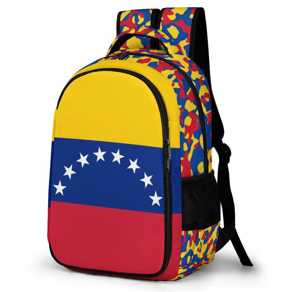 Venezuela Flag Casual Backpack - Conscious Apparel Store