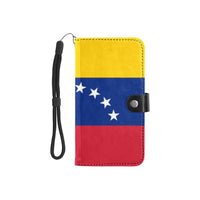 Venezuela Flag Flip Leather Purse for Mobile Phone/Small - Conscious Apparel Store