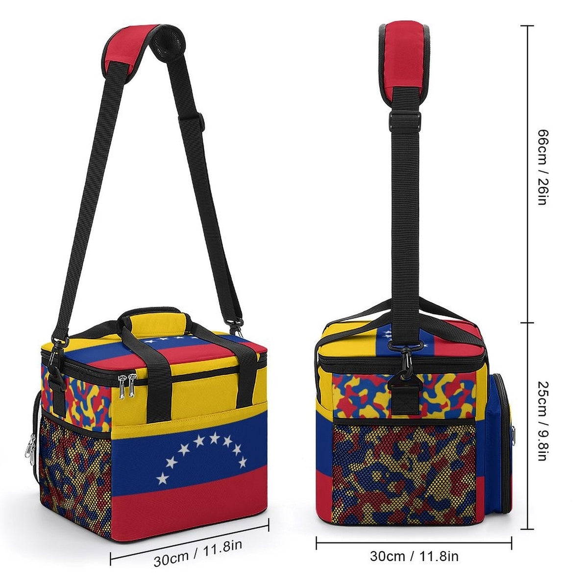 Venezuela Flag Insulated Cooler Bag - Conscious Apparel Store