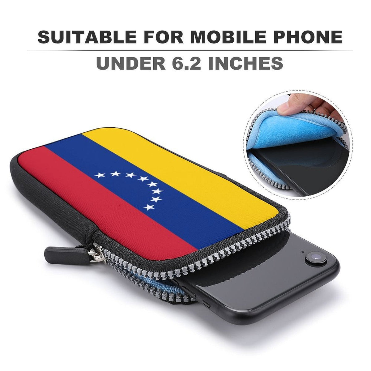 Venezuela Flag Mobile Phone Purse - Conscious Apparel Store