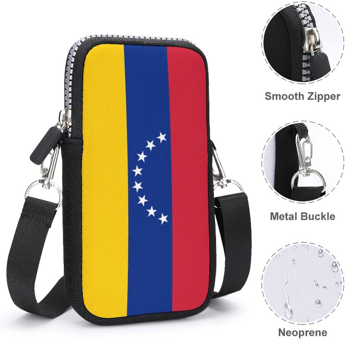 Venezuela Flag Mobile Phone Purse - Conscious Apparel Store