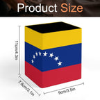 Venezuela Flag Square Pen Holder - Conscious Apparel Store