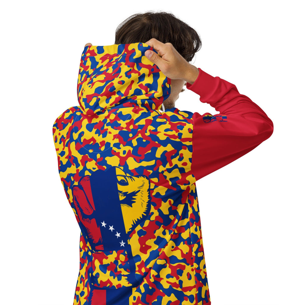 Venezuela Flag Unisex zip hoodie - Conscious Apparel Store
