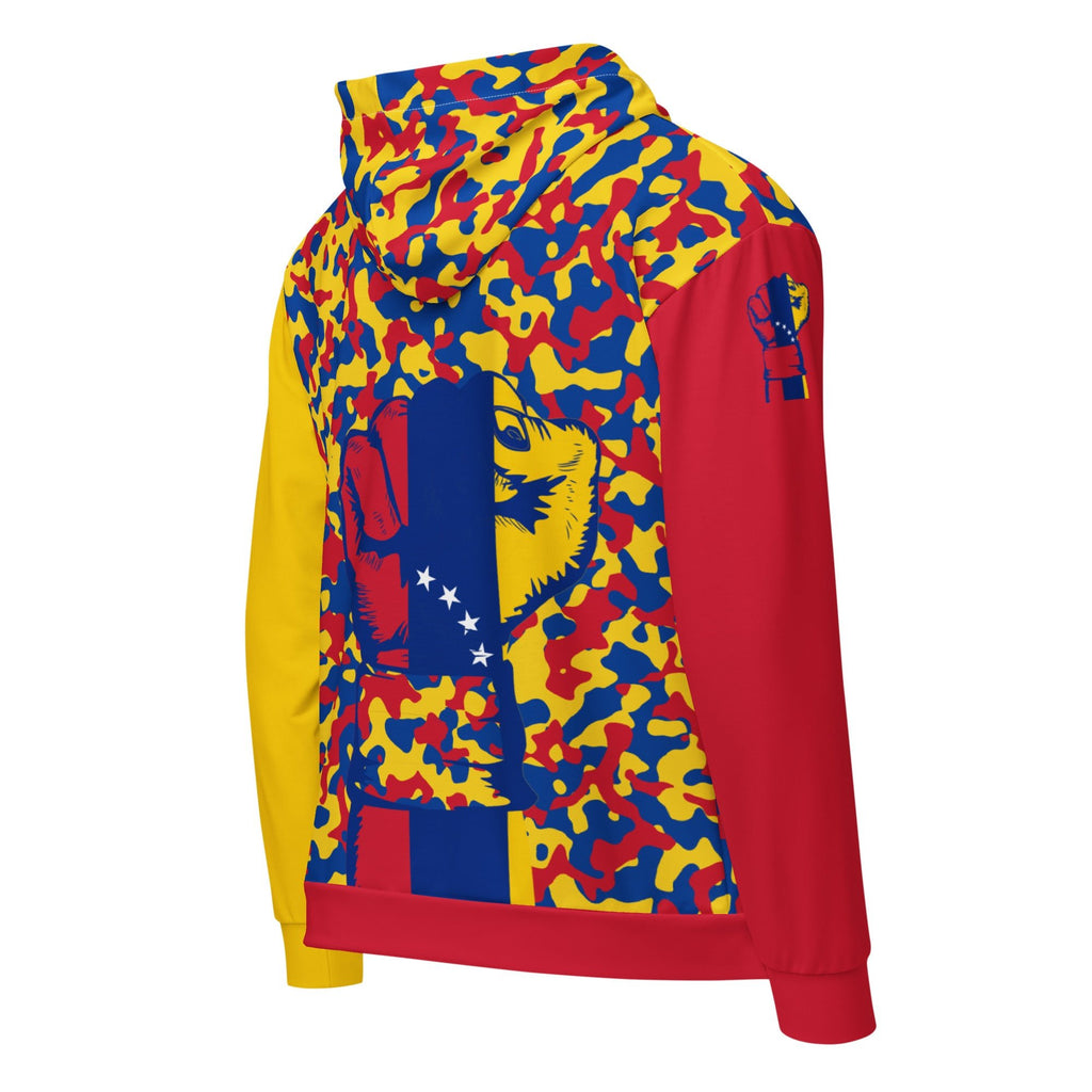Venezuela Flag Unisex zip hoodie - Conscious Apparel Store