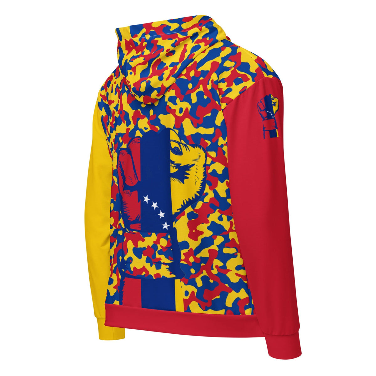 Venezuela Flag Unisex zip hoodie - Conscious Apparel Store