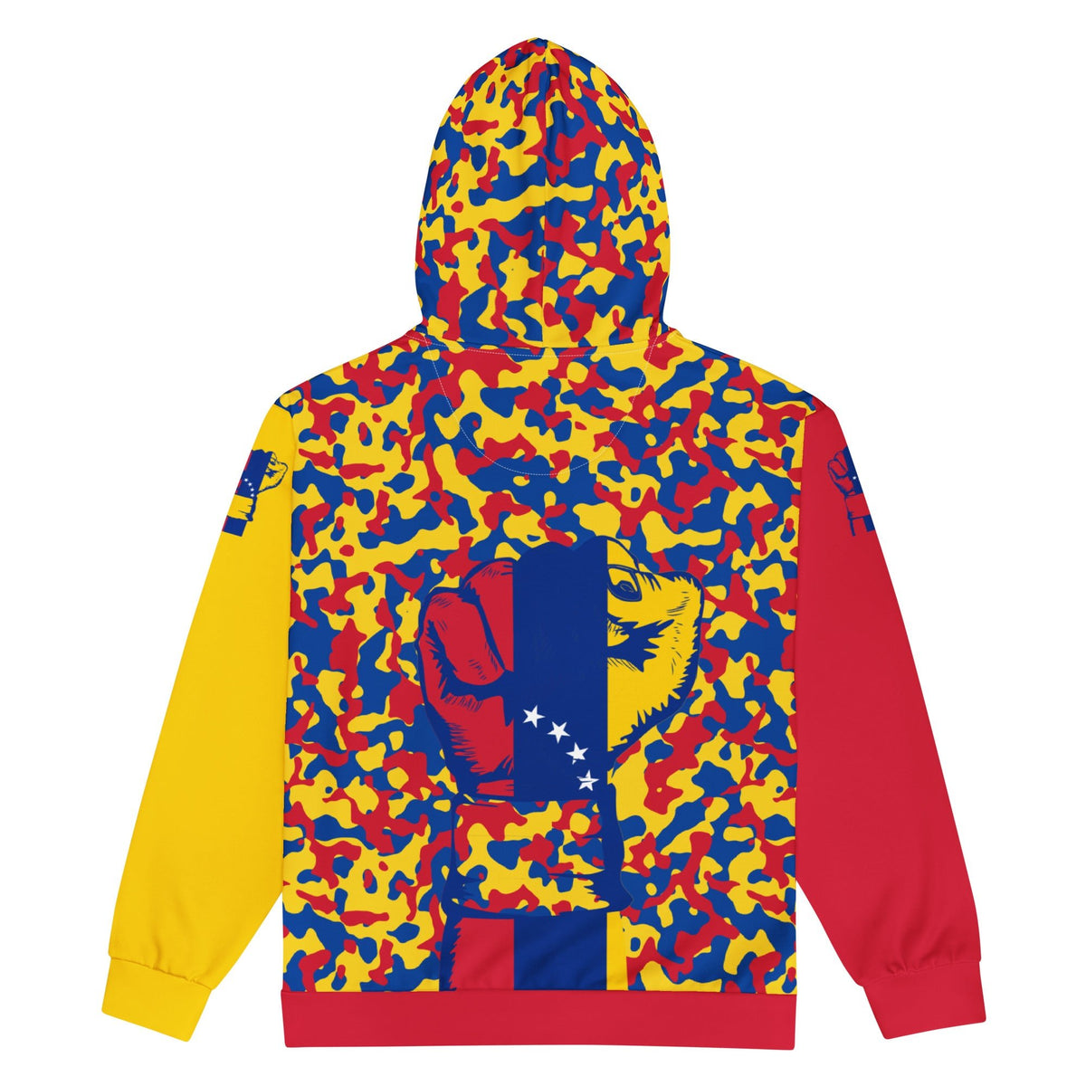Venezuela Flag Unisex zip hoodie - Conscious Apparel Store