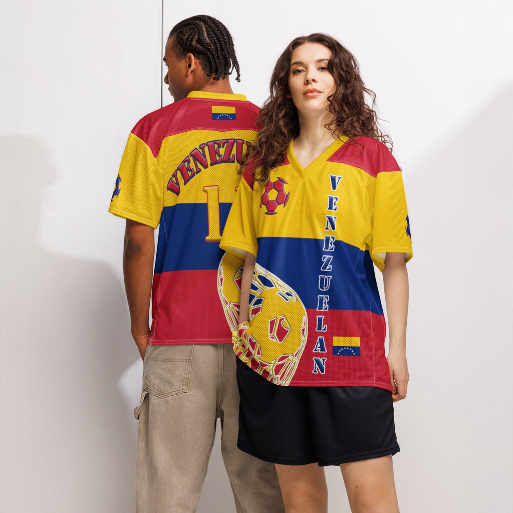 Venezuela Football Sport Jersey - Conscious Apparel Store