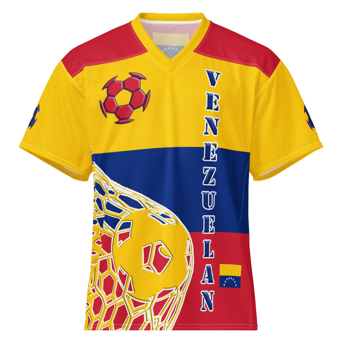 Venezuela Football Sport Jersey - Conscious Apparel Store