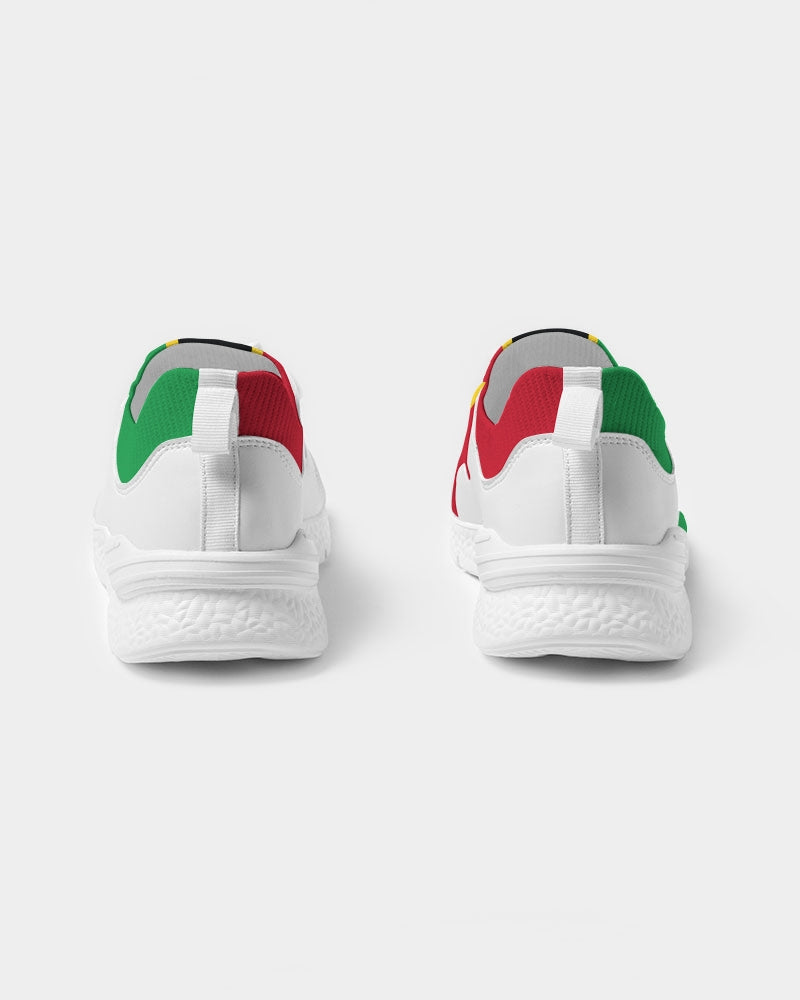 St Kitts & Nevis Flag Women's Two-Tone Sneaker - Conscious Apparel Store