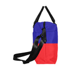 Haiti Flag Large Capacity Duffle Bag