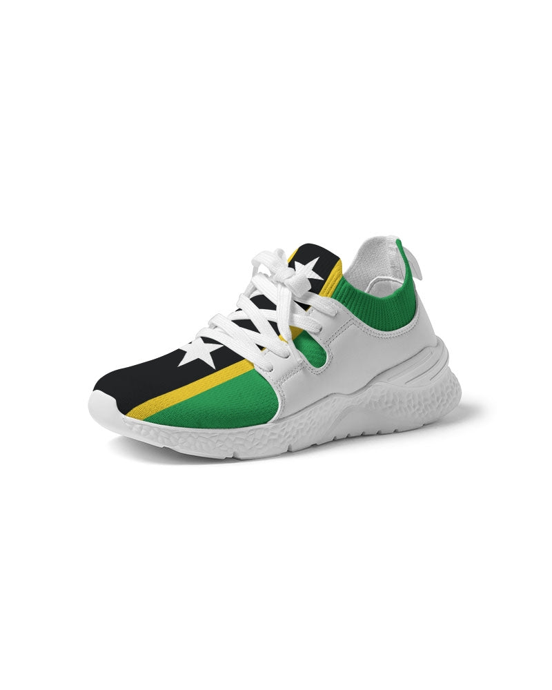 St Kitts & Nevis Flag Women's Two-Tone Sneaker - Conscious Apparel Store