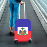 Haiti Flag Luggage Cover/Small 18"-21"
