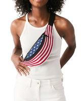 American Flag Crossbody Sling Bag - Conscious Apparel Store
