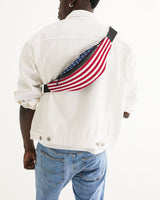 American Flag Crossbody Sling Bag - Conscious Apparel Store