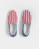 American Flag Men's Slip-On Canvas Shoe - Conscious Apparel Store