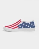 American Flag Men's Slip-On Canvas Shoe - Conscious Apparel Store