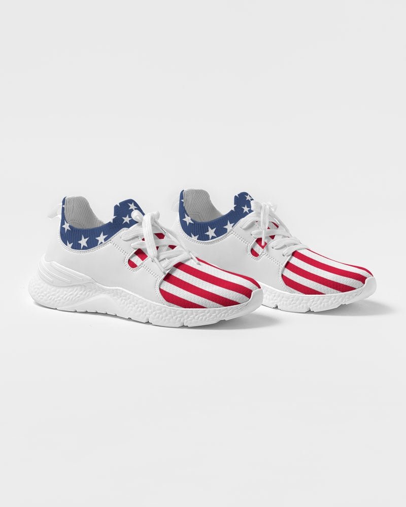 American Flag Men's Two-Tone Sneaker - Conscious Apparel Store