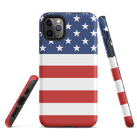 American Flag Tough Cellphone Case for iPhone® - Conscious Apparel Store