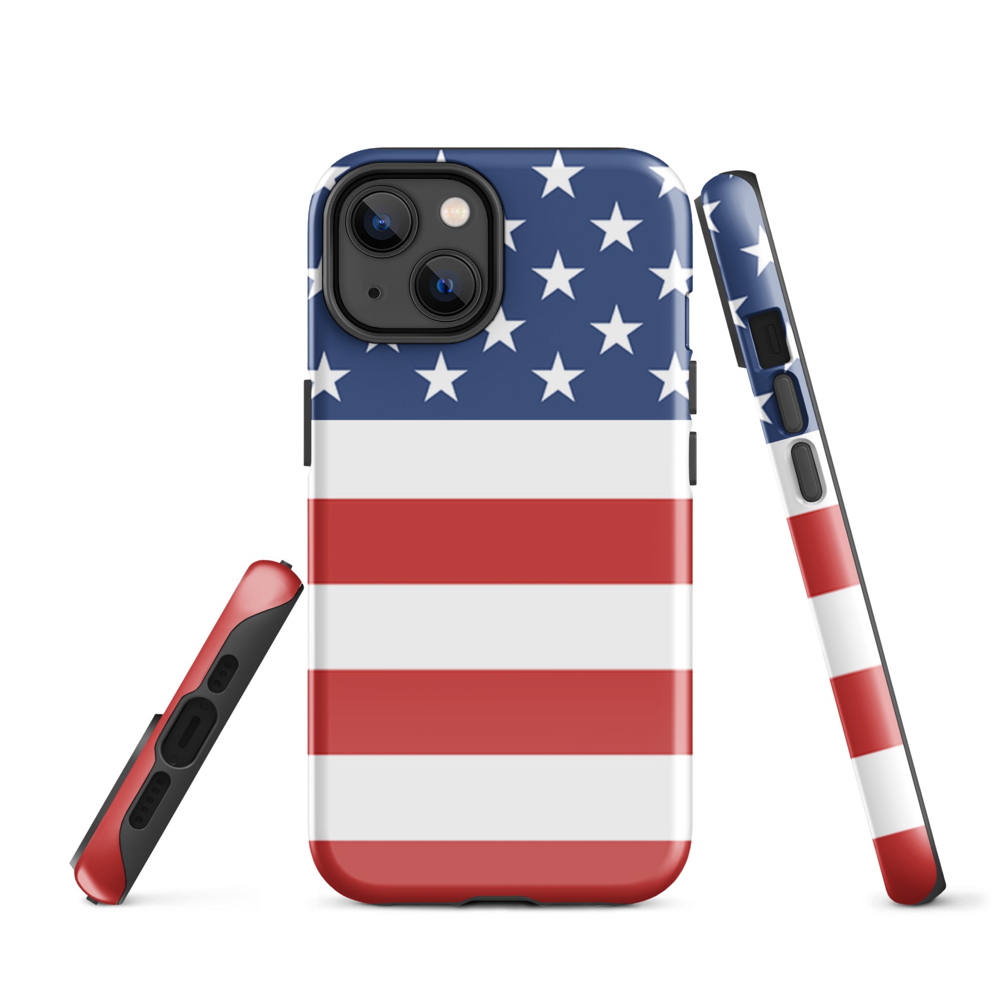 American Flag Tough Cellphone Case for iPhone® - Conscious Apparel Store