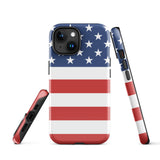 American Flag Tough Cellphone Case for iPhone® - Conscious Apparel Store