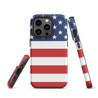 American Flag Tough Cellphone Case for iPhone® - Conscious Apparel Store