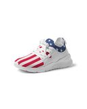 American Flag Women's Two-Tone Sneaker - Conscious Apparel Store