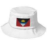 Antigua & Barbuda Bucket Hat - Conscious Apparel Store