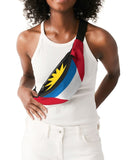 Antigua & Barbuda Flag Crossbody Sling Bag - Conscious Apparel Store