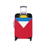 Antigua & Barbuda Flag Luggage Cover/Small 18"-21" - Conscious Apparel Store