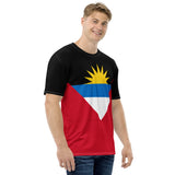 Antigua & Barbuda Flag Men's T-shirt - Conscious Apparel Store