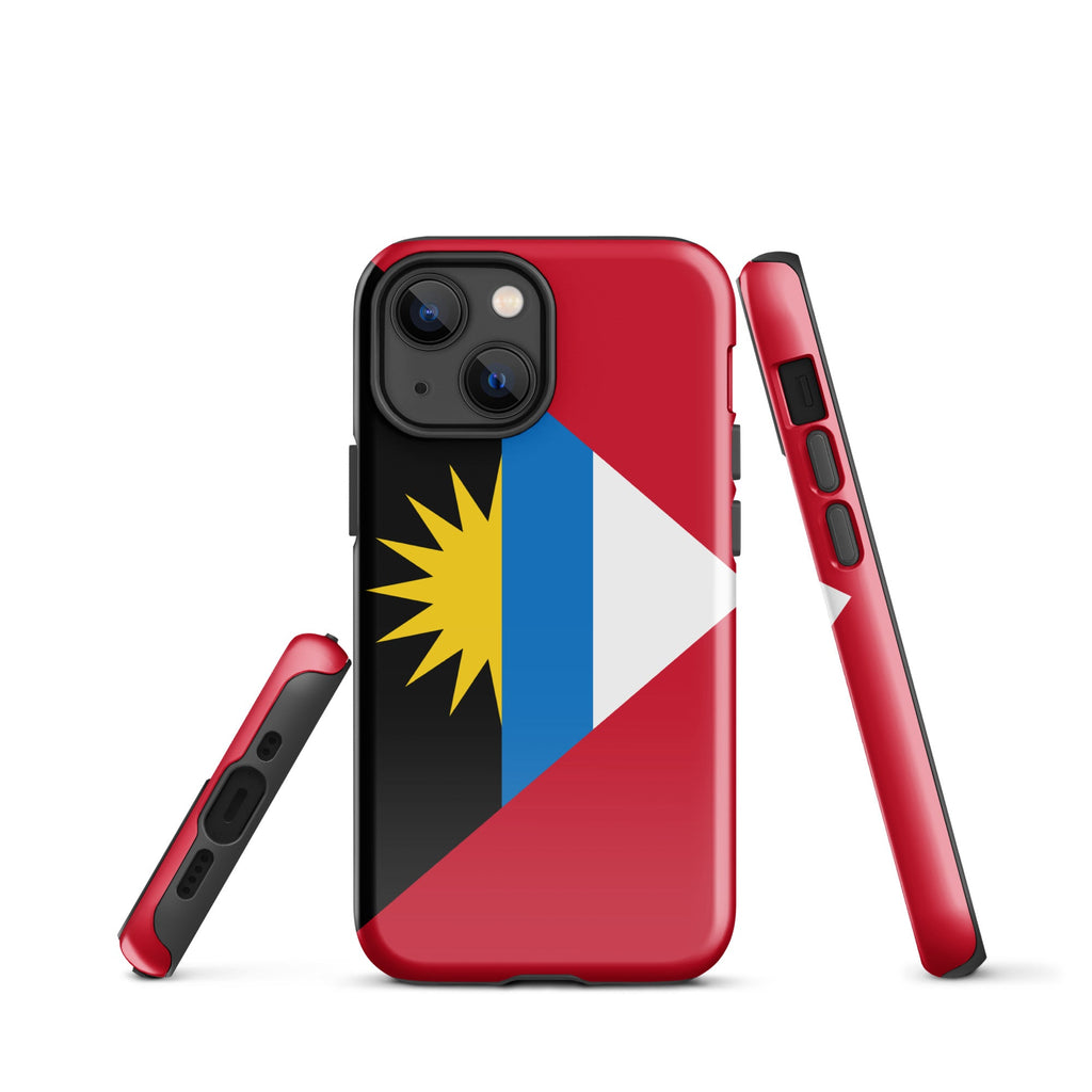 Antigua & Barbuda Flag Tough Cellphone Case for iPhone® - Conscious Apparel Store