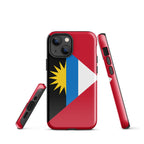 Antigua & Barbuda Flag Tough Cellphone Case for iPhone® - Conscious Apparel Store