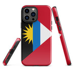 Antigua & Barbuda Flag Tough Cellphone Case for iPhone® - Conscious Apparel Store
