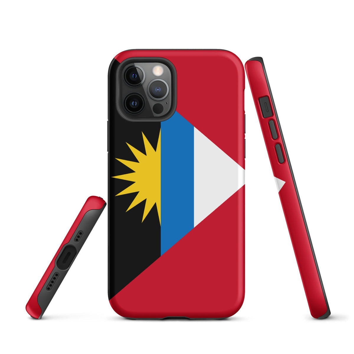 Antigua & Barbuda Flag Tough Cellphone Case for iPhone® - Conscious Apparel Store