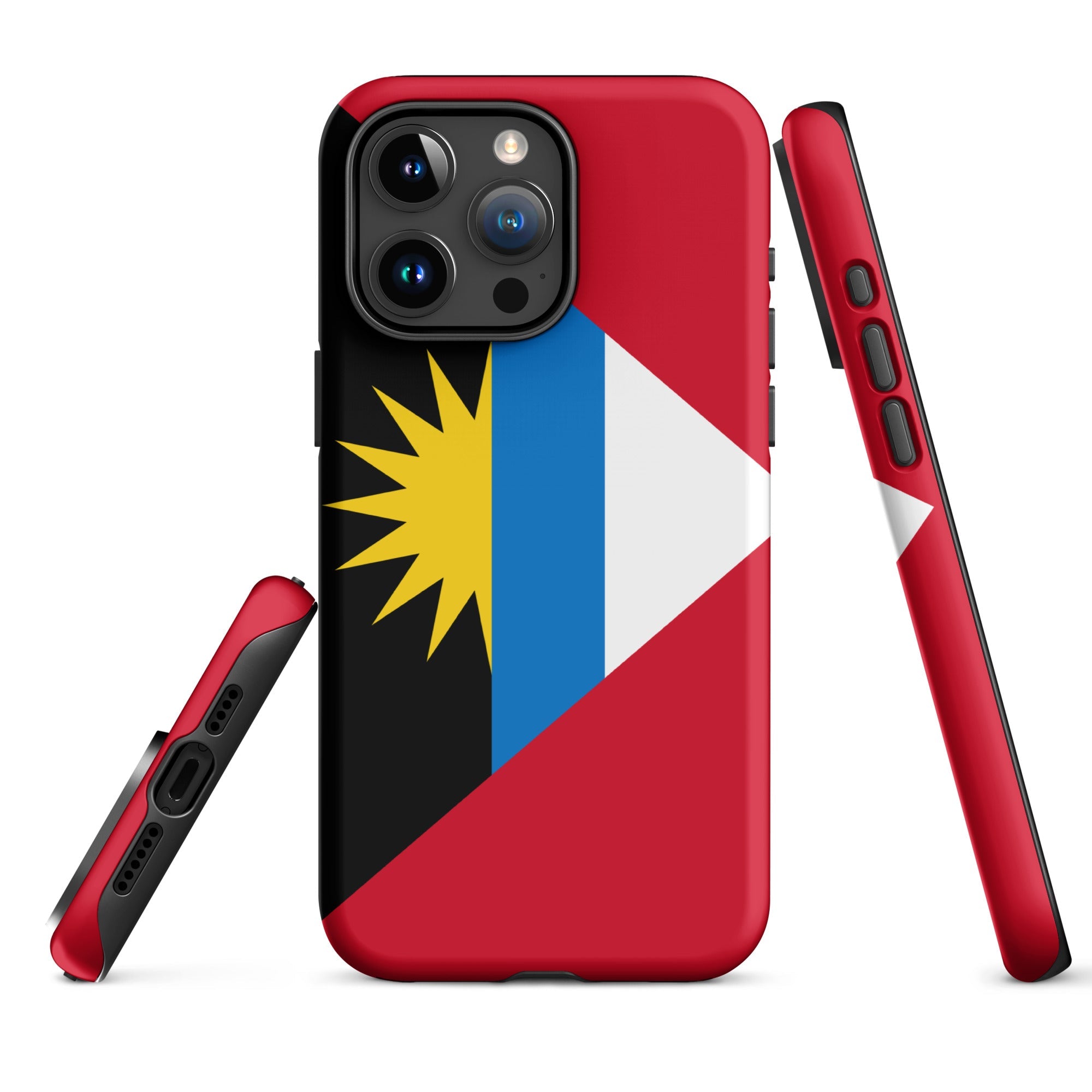 Antigua & Barbuda Flag Tough Cellphone Case for iPhone® - Conscious Apparel Store