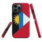 Antigua & Barbuda Flag Tough Cellphone Case for iPhone® - Conscious Apparel Store