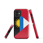 Antigua & Barbuda Flag Tough Cellphone Case for iPhone® - Conscious Apparel Store