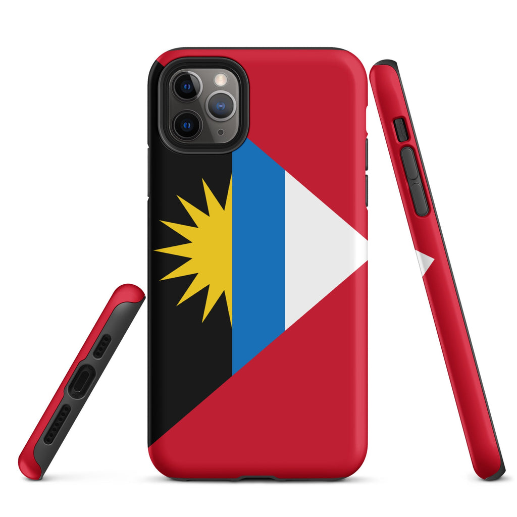 Antigua & Barbuda Flag Tough Cellphone Case for iPhone® - Conscious Apparel Store