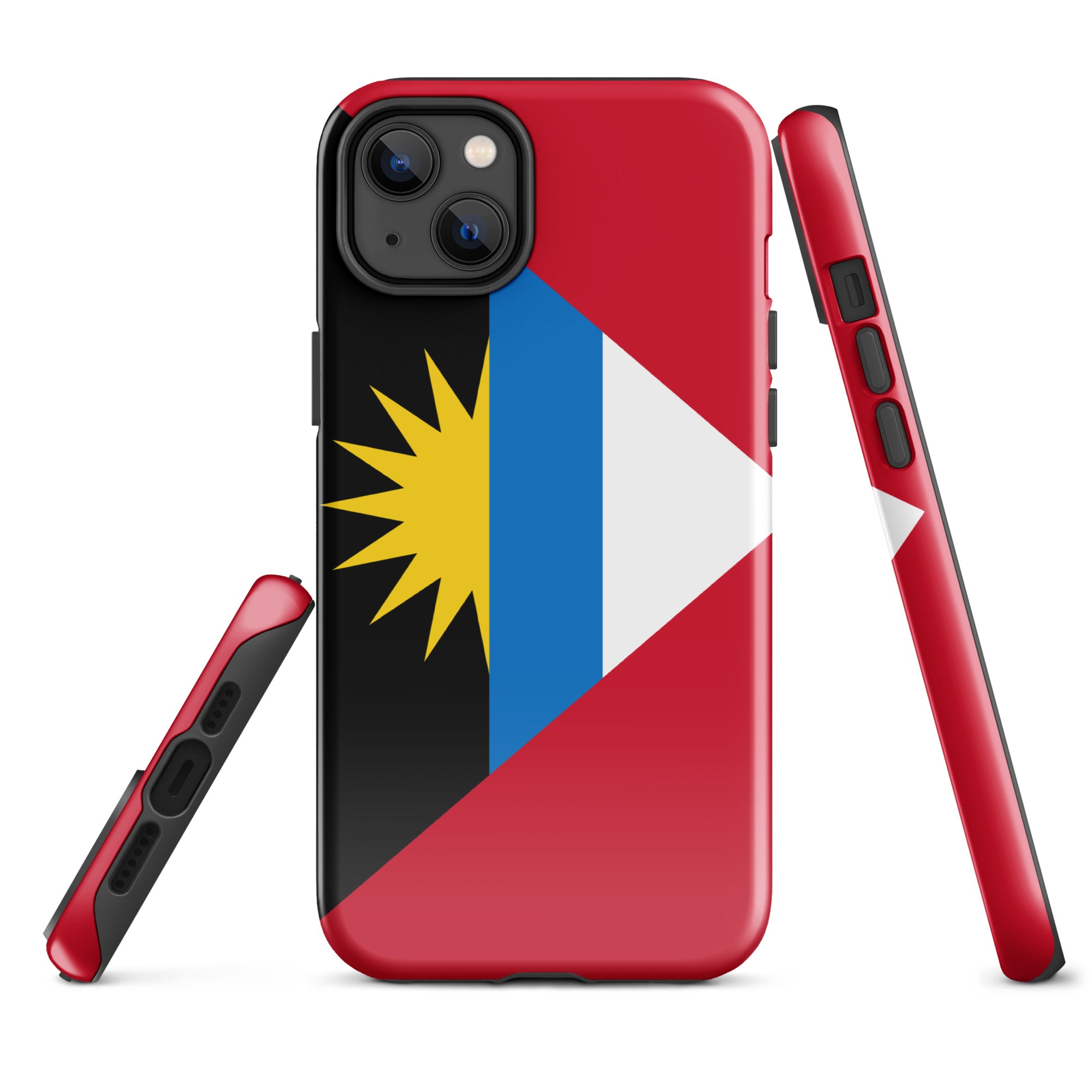 Antigua & Barbuda Flag Tough Cellphone Case for iPhone® - Conscious Apparel Store