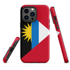 Antigua & Barbuda Flag Tough Cellphone Case for iPhone® - Conscious Apparel Store