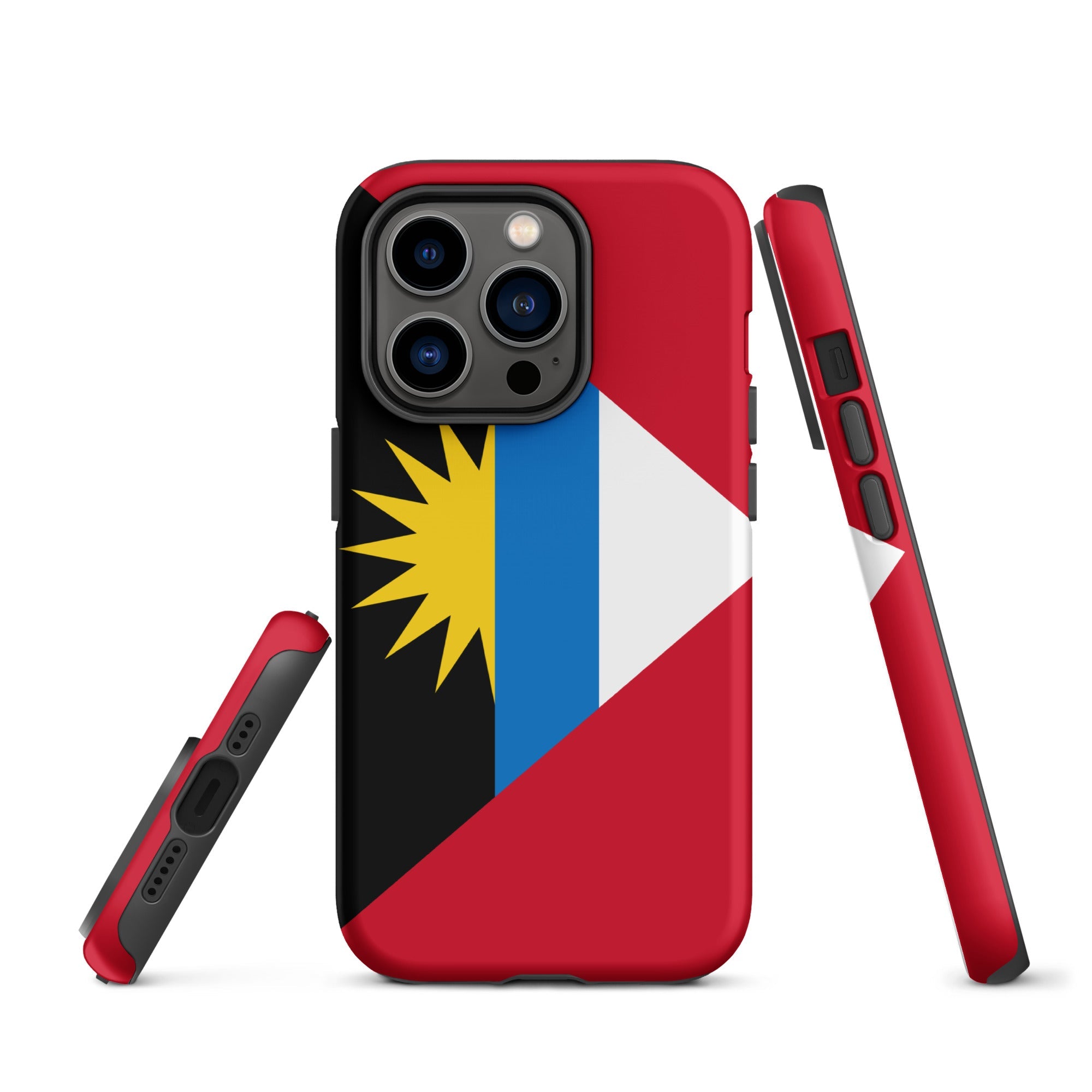 Antigua & Barbuda Flag Tough Cellphone Case for iPhone® - Conscious Apparel Store