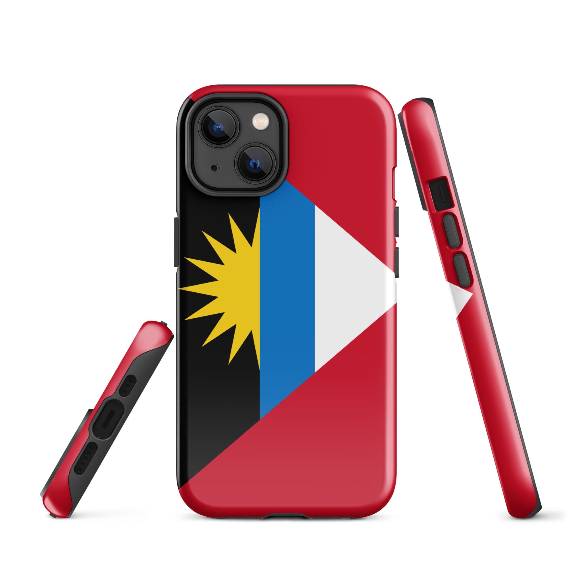 Antigua & Barbuda Flag Tough Cellphone Case for iPhone® - Conscious Apparel Store