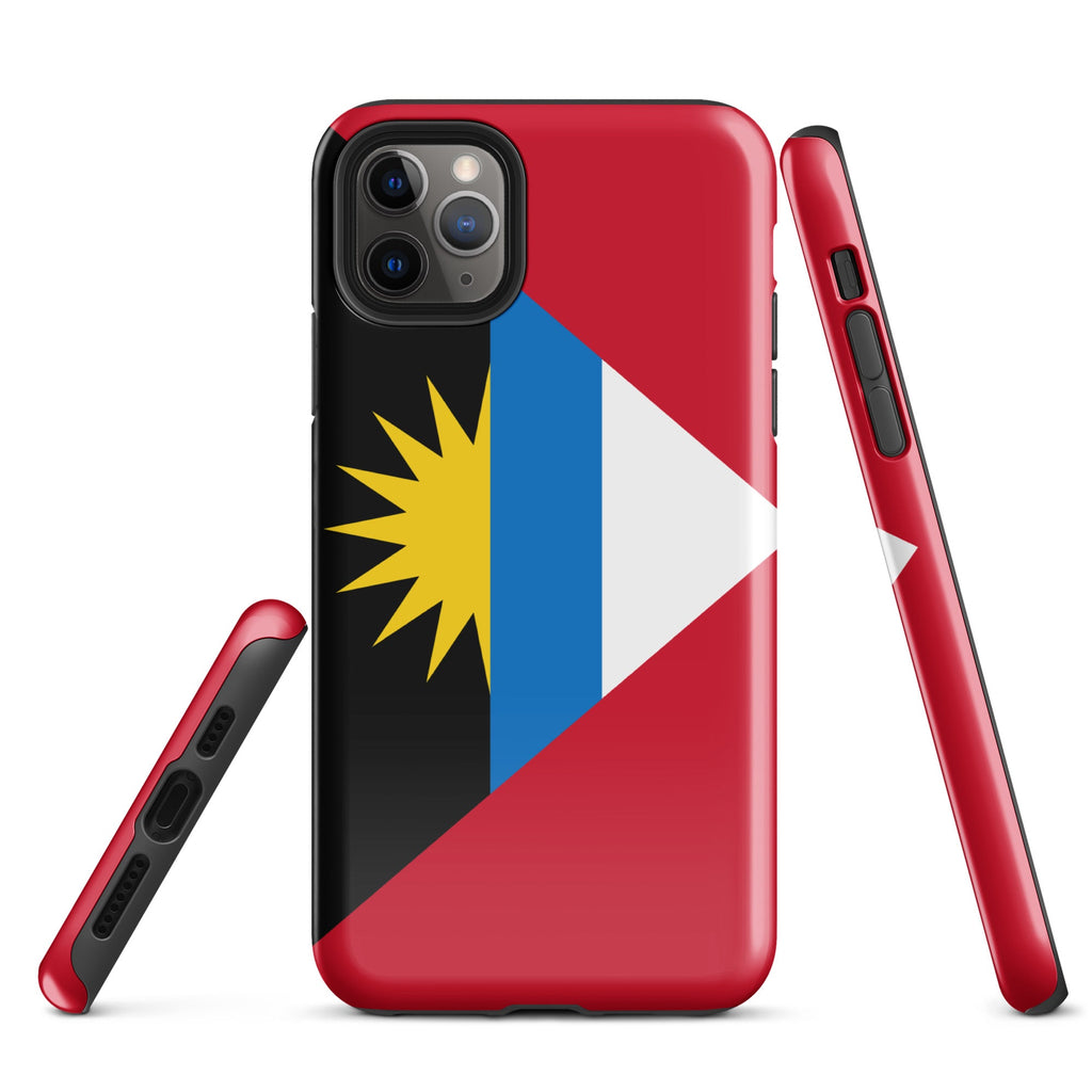 Antigua & Barbuda Flag Tough Cellphone Case for iPhone® - Conscious Apparel Store