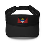 Antigua & Barbuda Flag Visor - Conscious Apparel Store