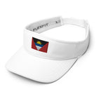 Antigua & Barbuda Flag Visor - Conscious Apparel Store