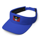 Antigua & Barbuda Flag Visor - Conscious Apparel Store